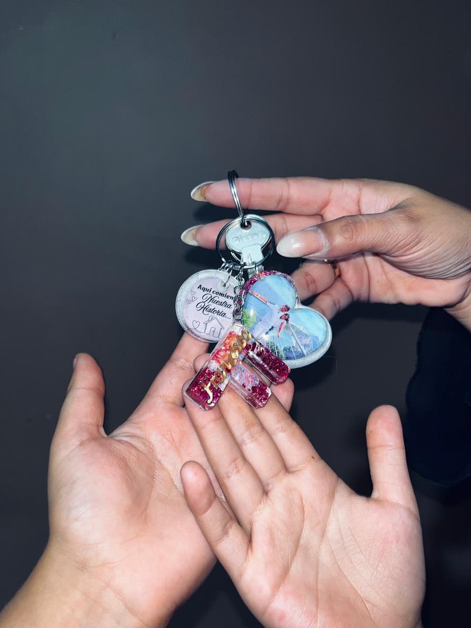 Francisca Barahona en su nueva casa